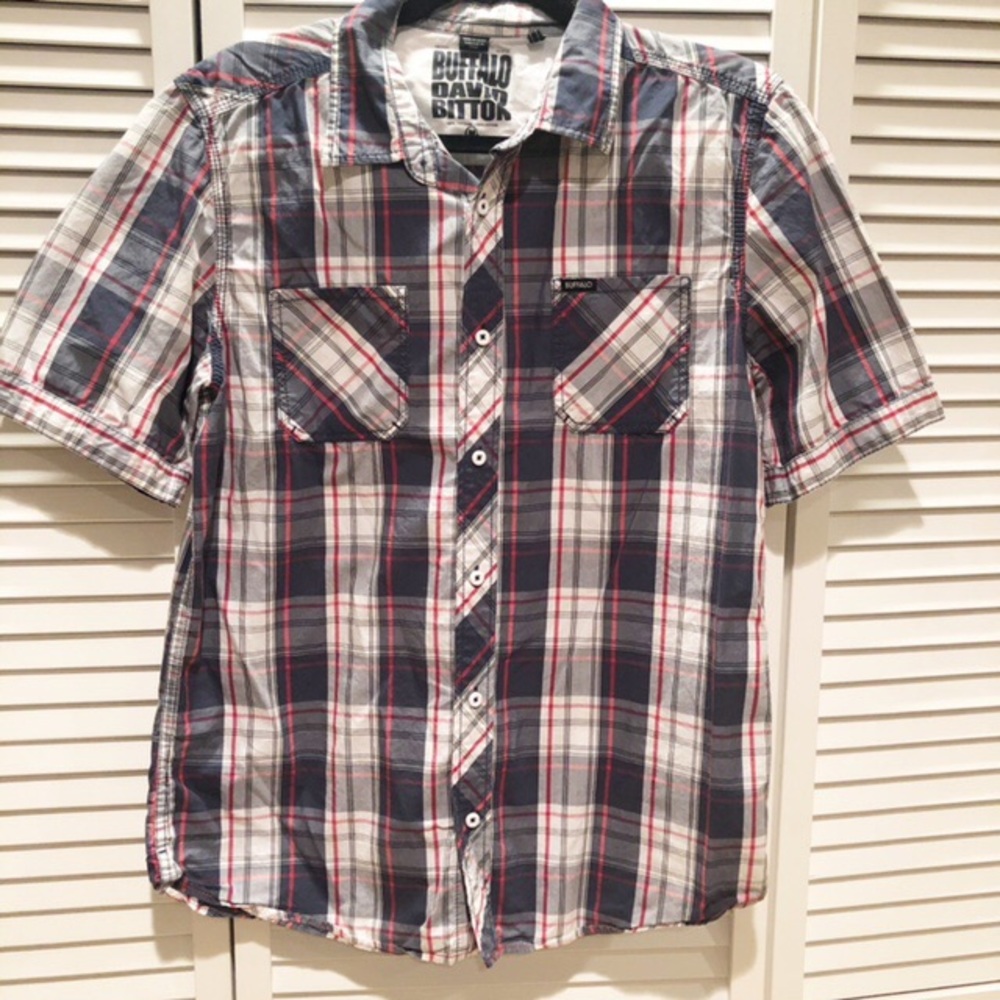 Buffalo David Bitton Short Sleeve Button Down